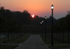 A sunset from the West Lawn at Union University. - Photo by Morris Abernathy