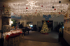 Students enjoy spending time in McAfee Commons during the holiday season. - Photo by Brad Moore
