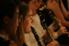 Amy Hines played the clarinet during <em>A Union Christmas</em>. - Photo by Kyle Kurlick