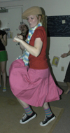 Sarah McBroom shows off her fashion sense. - Photo by Stephanny Rodriguez