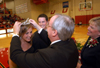 President Dockery crowns Kari Bachman, a senior nursing major from Louisville, Ky., as Union University’s 2006 homecoming queen. - Photo by Morris Abernathy