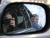 Student Photographer Stephanny Rodriquez captures Kristen Nicole Sayres during a moment from a road trip to the Southwestern Photojournalism Conference in Forth Worth, Tx. - Photo by Stephanny Rodriguez
