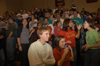 Many excited Union students participated in the Midnight Madness festivities. - Photo by Jim Veneman