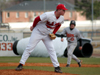 Freshman pitcher Zane Adams gets his sign prior to a pitch in his first college start during his 6-1 victory over Union (Ky.). - Photo by Steven Aldridge