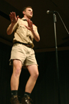 Gareth Munro performs during A Night of Song and Dance. - Photo by Stephanie Schroeder
