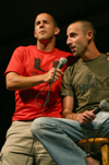Kyle Sanders & Joel Polk perform during A Night of Song and Dance. - Photo by Stephanie Schroeder