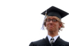 Nathan Earl Michael of Bloomington, Ill. earned a bachelor of arts degree in Spanish. - Photo by Kathleen Murray