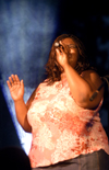 Crystal Taylor performs on the Great Lawn during SAC's Welcome Back Concert featuring Micah Dalton and Josh Wilson. - Photo by Brad Moore