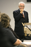 C. William Pollard, former chief executive officer of The ServiceMaster Company spoke to students after Union’s annual Business Through the Eyes of Faith luncheon. - Photo by Kyle Kurlick