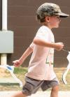 A young brother lends a hand to help move his sibling onto campus. - Photo by Kyle Kurlick