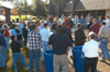 A large number of Union faculty & staff members arrived Monday morning to begin tornado damage clean-up efforts.  - Photo by Jim Veneman