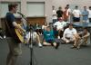 Junior Bryan Emerson performs at open mic night during New Student Orientation.  - Photo by Matthew Diggs