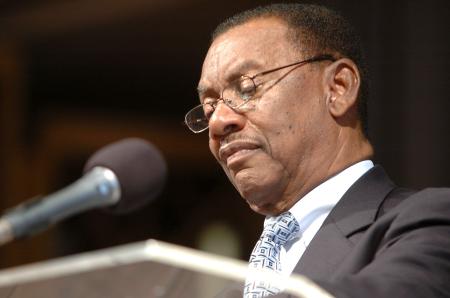 Roland Porter, associate professor of business, shared a message entitled &ldquo;One Thing&rdquo; during a recent chapel service.
