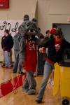 Buster the Bulldog made an appearance with his invisible friend at Bulldog Madness. - Photo by Holly Gushee