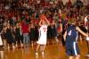 Crystal Eason takes a shot in a game versus St. Gregory's University (Okla.). - Photo by Morris Abernathy