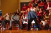 The Union bench reacts to a play on the court. - Photo by Morris Abernathy