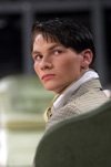 Jesse Florida as Honorable Peter Englelton in <i>Relative Values</i>. - Photo by Jim Veneman