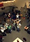 McAfee residents enjoyed a night of hot chocolate, apple cider and time with friends at the Christmas decoration party held in the McAfee commons. - Photo by Matthew Diggs