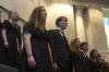 The Union University Singers perform a song during the fall graduation ceremony. - Photo by Stephanie Schroeder