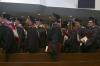 New graduates leave with diplomas in hand and heads held high. - Photo by Stephanie Schroeder