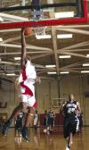 Bulldog Brian Lake goes to the hoop during a game against Crichton College.  - Photo by Matthew Diggs