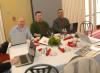 Many bloggers came out to cover Union's second Baptist Identity Conference.  Pictured here are Joe Thorn, Steve McCoy and Timmy Brister. - Photo by Morris Abernathy
