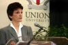 Nationally syndicated columnist Mona Charen spoke as part of the ninth annual Union Forum. - Photo by Stephanie Schroeder