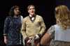 <i>Student Directed One Acts:</i> Danielle Thrower, Patrick Myers and Molly Williams perform in <i>Blind Date</i>, a Horton Foote play directed by Jessie Harris. - Photo by Jim Veneman