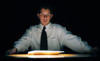<i>Student Directed One Acts:</i> Jeremy Parker performs in <i>Unpublished Letters</i>, a Jonathan C. Levine play directed by Cassandra J. Schumacher. - Photo by Jim Veneman
