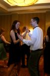 Julie Mitchell and Ryan Cali cut a rug during the Swing Dance put on by SAC at the Andrew Jackson Ballroom of the Double Tree Hotel. - Photo by Stephanie Schroeder