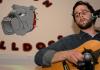 Enrolment Counselor Joe Garner entertains the Union community during Mocafee. - Photo by Beth Spain