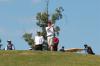 Drew Cannon eyes a tee shot during the Union Invitational at Falcon Ridge Golf Club. - Photo by Morris Abernathy