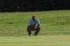 Colton Seagers eyes his put during the Union Invitational at Falcon Ridge Golf Club.
 - Photo by Morris Abernathy