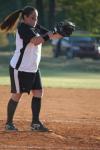 Cassie Turley starts her pitching motion at Union's Fesmire Field. - Photo by Steven Aldridge