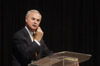 <i>Faith in Practice Conference:</i> Don Whitney, Professor of Spiritual Formation from Midwestern Baptist Theological Seminary in Kansas City, MO led the three-day conference.  Here he presents his address, <i>Do You Thirst for God?</i> - Photo by Jim Veneman