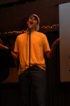 Freshmen Music Major Andrew Spena performs as part of a small group program for the 2007 SAC Variety Show. - Photo by Beth Spain