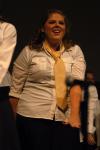 Freshmen DMS Major Katy Pope performs at the 2007 SAC Variety Show. - Photo by Beth Spain