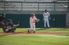 Jason Cooper squares to bunt in Union's games with Lambuth. - Photo by Steven Aldridge
