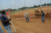 Initial construction begins for Fesmire Field House. - Photo by Morris Abernathy