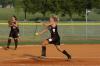 Amy Chatham completes her delivery to the plate during a Union softball game. - Photo by Steven Aldridge