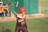 Freshman catcher Candice Thompson stands ready for a pitch. - Photo by Steven Aldridge