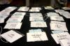 Name tags are issued to new students for use during orientation. - Photo by Stephanie Schroeder