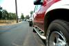 Cars filled the parking lots and roads during the 2007 Freshman move-in day. - Photo by Neisha Fuson