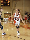 Laura Mitchell (20) - sophomore guard from Memphis, Tenn. - Photo by Jim Veneman