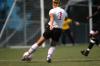 Caitlin Zimmerman, junior pre-physical therapy major, attacks the opponents' goal. - Photo by Matt Elia