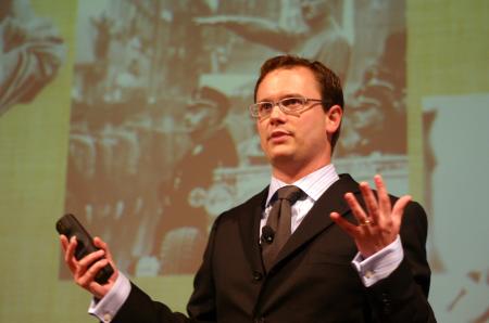 Greg Thornbury, dean of Union's school of Christian studies and minister to the university, presented a message entitled <em>What belongs to Caesar?</em> from Mark 12:13-17 during a chapel service.