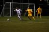 Junior Josh Hanna works against an opponent from Trevecca Nazarene University. The Bulldogs won 2-1. - Photo by Stephanie Schroeder