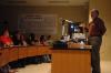Dr. John Fortman gave a presentation called <em>Humorous Chemistry on Popular TV Shows</em> during an American Chemical Society Meeting.  - Photo by Neisha Fuson