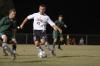 Freshman Franki Mocellin maneuvers the ball around defenders from Belhaven College. - Photo by Neisha Fuson