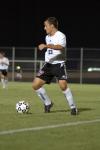 Freshman Franki Mocellin prepares for his next move in Union's match against Belhaven College.  - Photo by Neisha Fuson